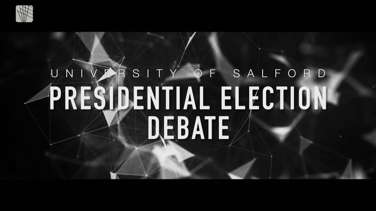 Salford University Presidential Election Debate 2018