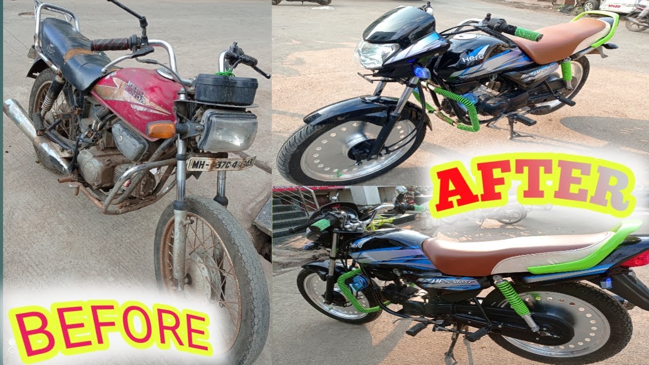 Old deluxe ko  HF DELUXE kaise banaye