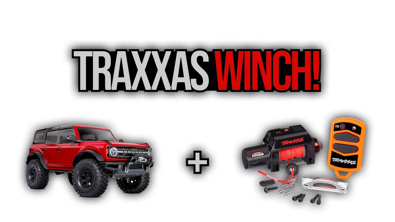 Установка лебедки Traxxas