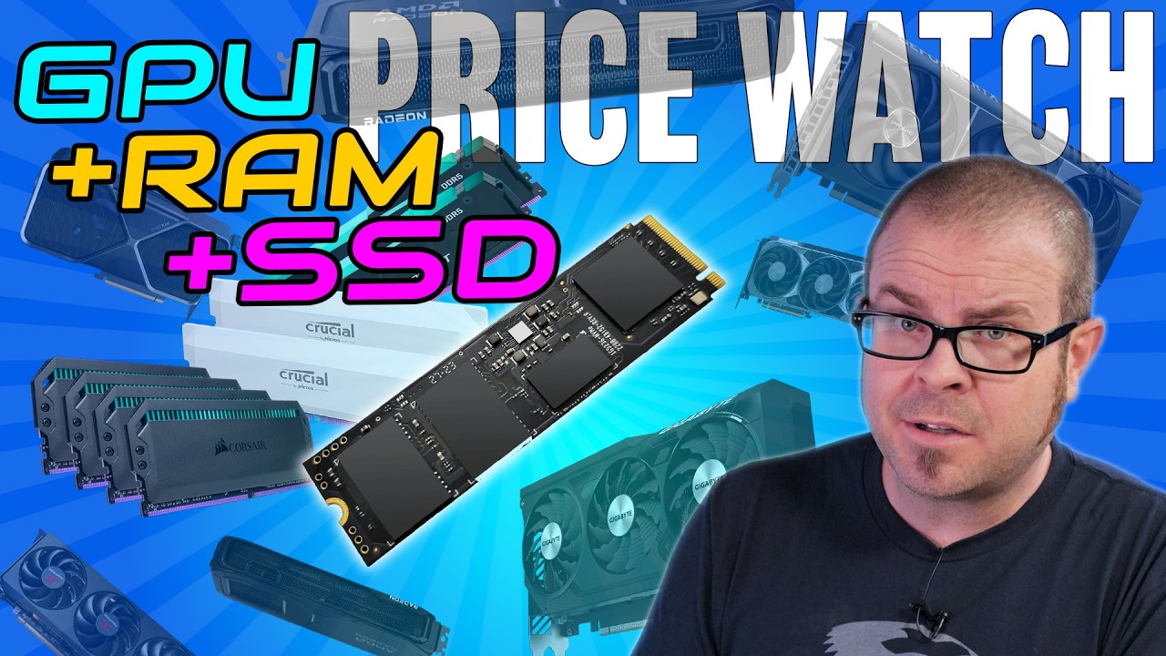 How bad is it? GPU / RAM / SSD Price Watch - June