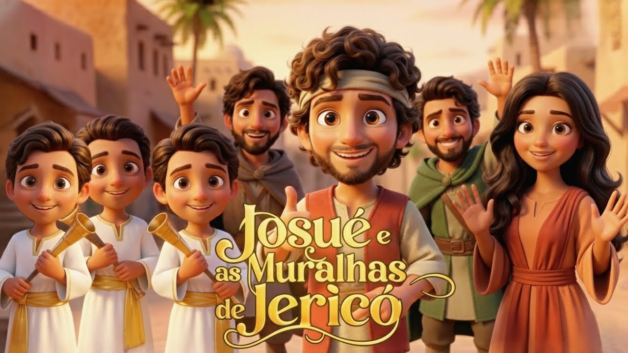 As Sete Voltinhas Mágicas do Josué | As Muralhas de Jericó | Céu de Canções Kids