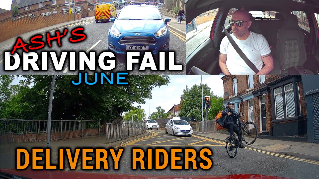 Ash's Driving Fail June | Delivery Riders