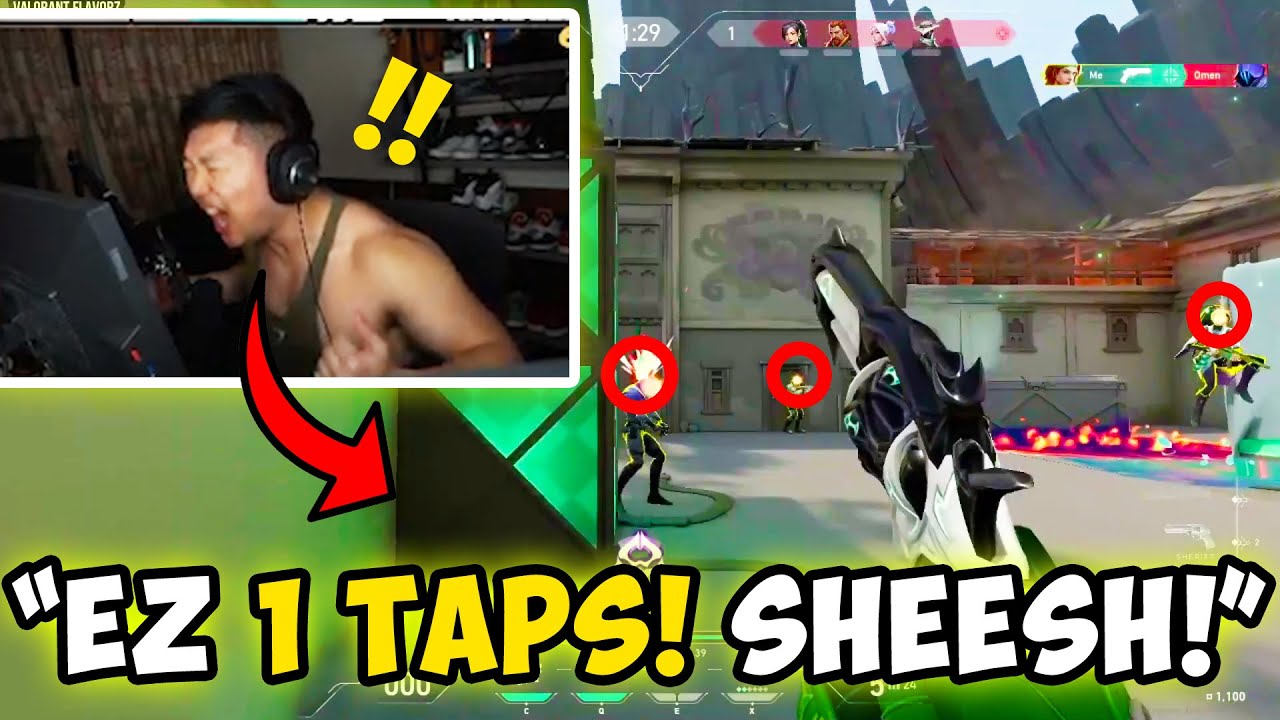 This is why SHERIFF is the MOST USED GUN by VALORANT PROS! (INSANE 1 TAPS, MULTI-KILLS, ACES)