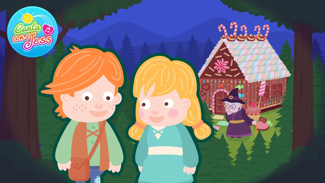 Hansel and Gretel in Spanish and English (Hansel y Gretel) | Bilingual Story for Children