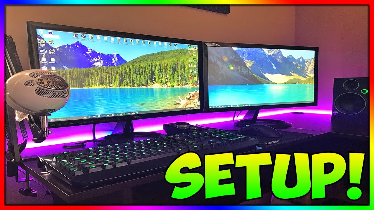 My 2017 ULTIMATE Gaming Setup! (3000 Subscriber Special)