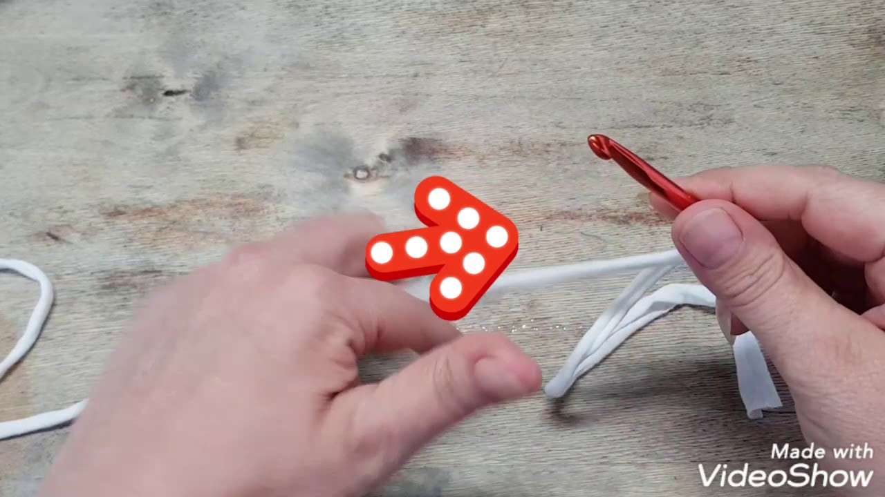 איך לסרוג עמוד כפול במסרגה אחת -מתחילים how to crochet double treble crochet