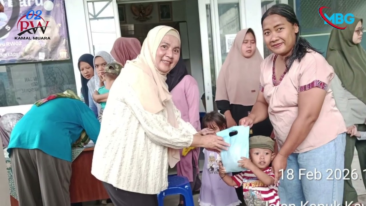 MBG untuk Balita Ibu menyusui dan ibu hamil di wilayah RW-02 Kel Kamal Muara 