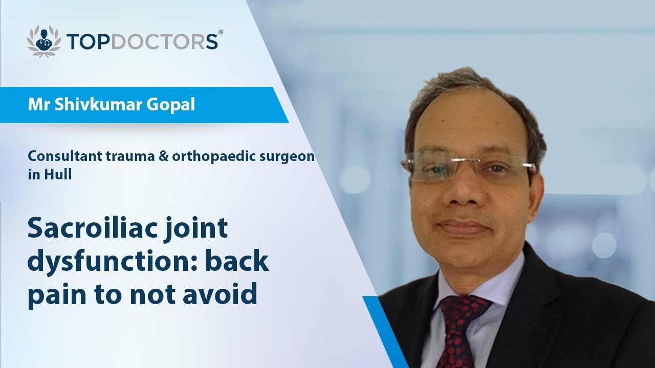 Sacroiliac joint dysfunction: back pain to not avoid