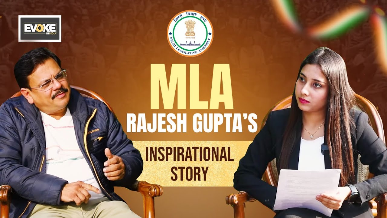 Exclusive Interview with MLA Rajesh Gupta:Personal Life, Politics & Leadership Under Arvind Kejriwal