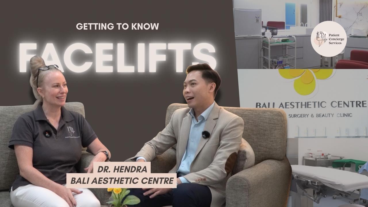 PCS short interview with Dr Hendra at Bali Aesthetic Centre, talking about plastic surgery options.