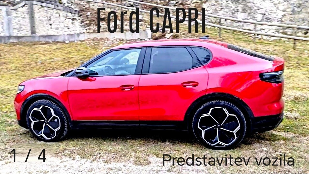 Ford CAPRI legenda v električni preobleki