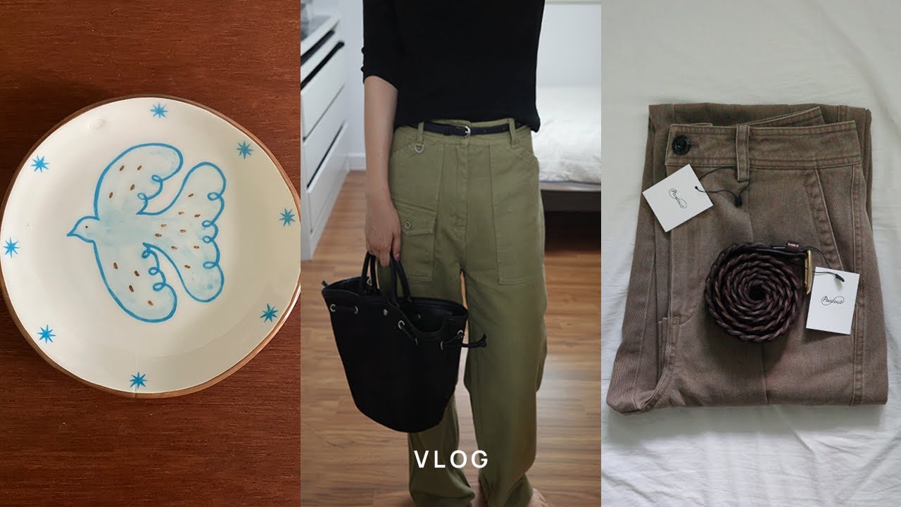 일상 브이로그. 투티에 코키백 언박싱. 파크투. 얼바닉30. 호와스. 낫띵리튼. 헤이그. 레터. 포저. 파르티멘토우먼. 피피비. 그릇쇼핑. 네일아트