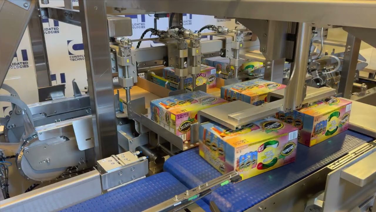 Automatic Tray Packer TP-20 (Erector-Loader-Sealer)