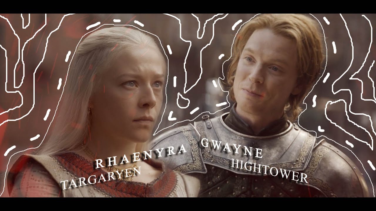 rhaenyra x gwayne | violet - serebro