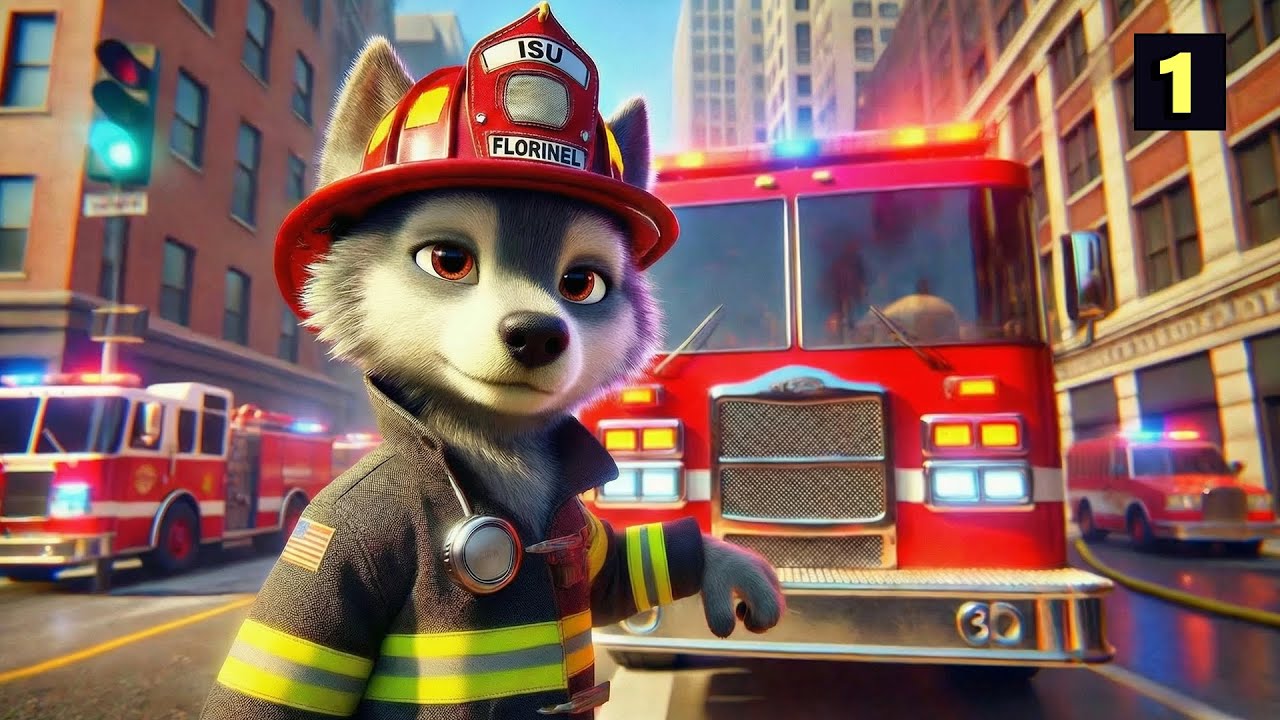Pompierul Florinel 🚒 - Nino Nino! Ep. 1 | C&acirc;ntec Animat pentru Copii