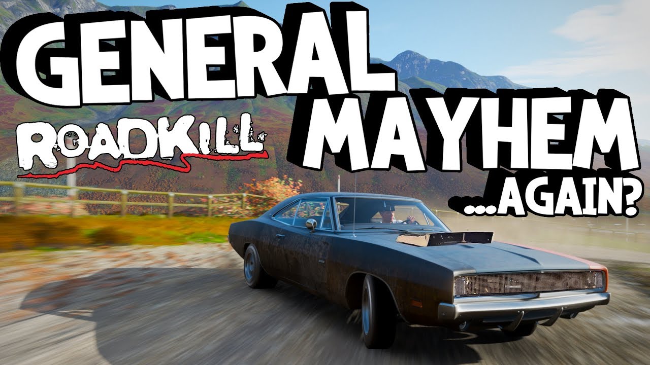 Recreating the GENERAL MAYHEM from Roadkill AGAIN in Forza Horizon 4