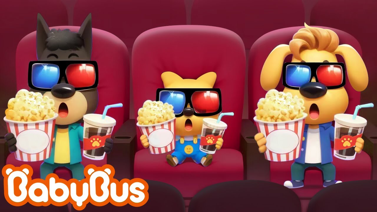 Lần đầu đi xe phim của Đô Đô | Hoạt hình cảnh sát trưởng Labrador | BabyBus