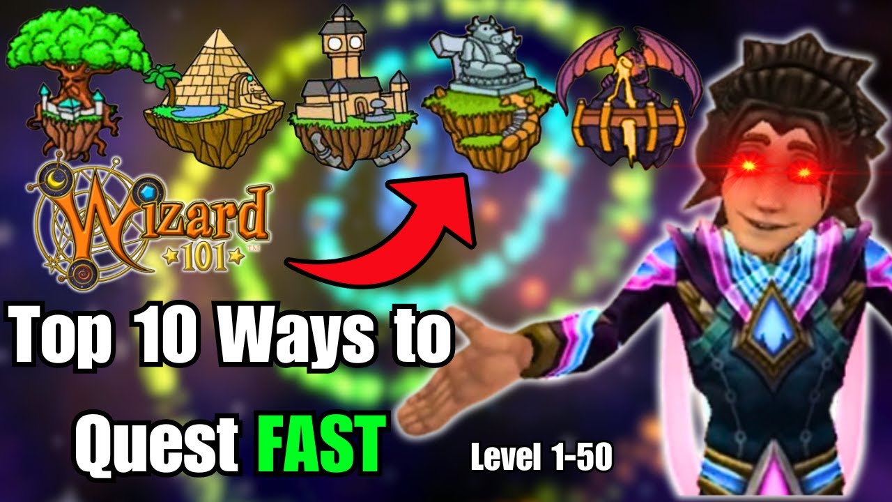 Wizard101: 10 ЛУЧШИХ СОВЕТОВ ДЛЯ БЫСТРОГО ПОВЫШЕНИЯ УРОВНЯ (Уровень 1-50)