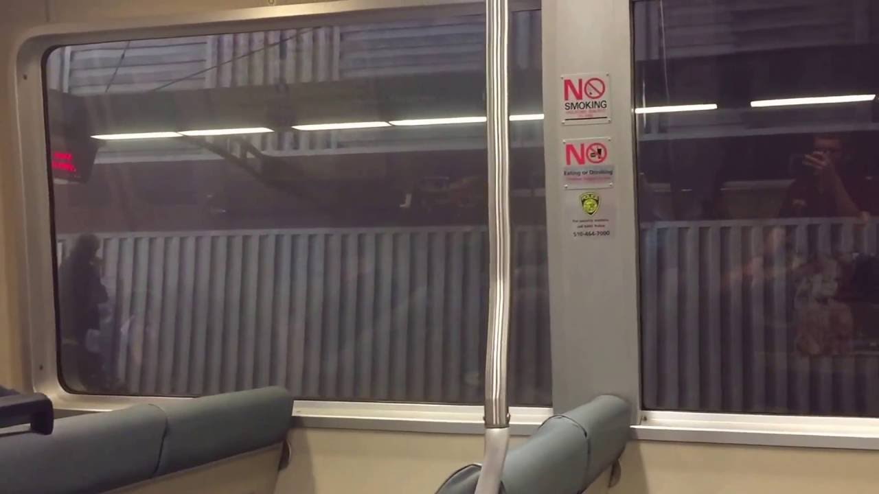 2015 video: BART Train Ride From San Francisco International Airport to Powell Street