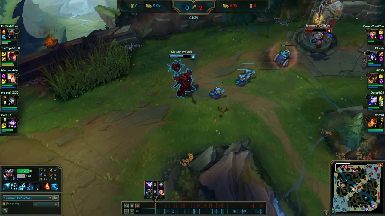 LOL PH Game Highlights Rank - Mord vs Garen