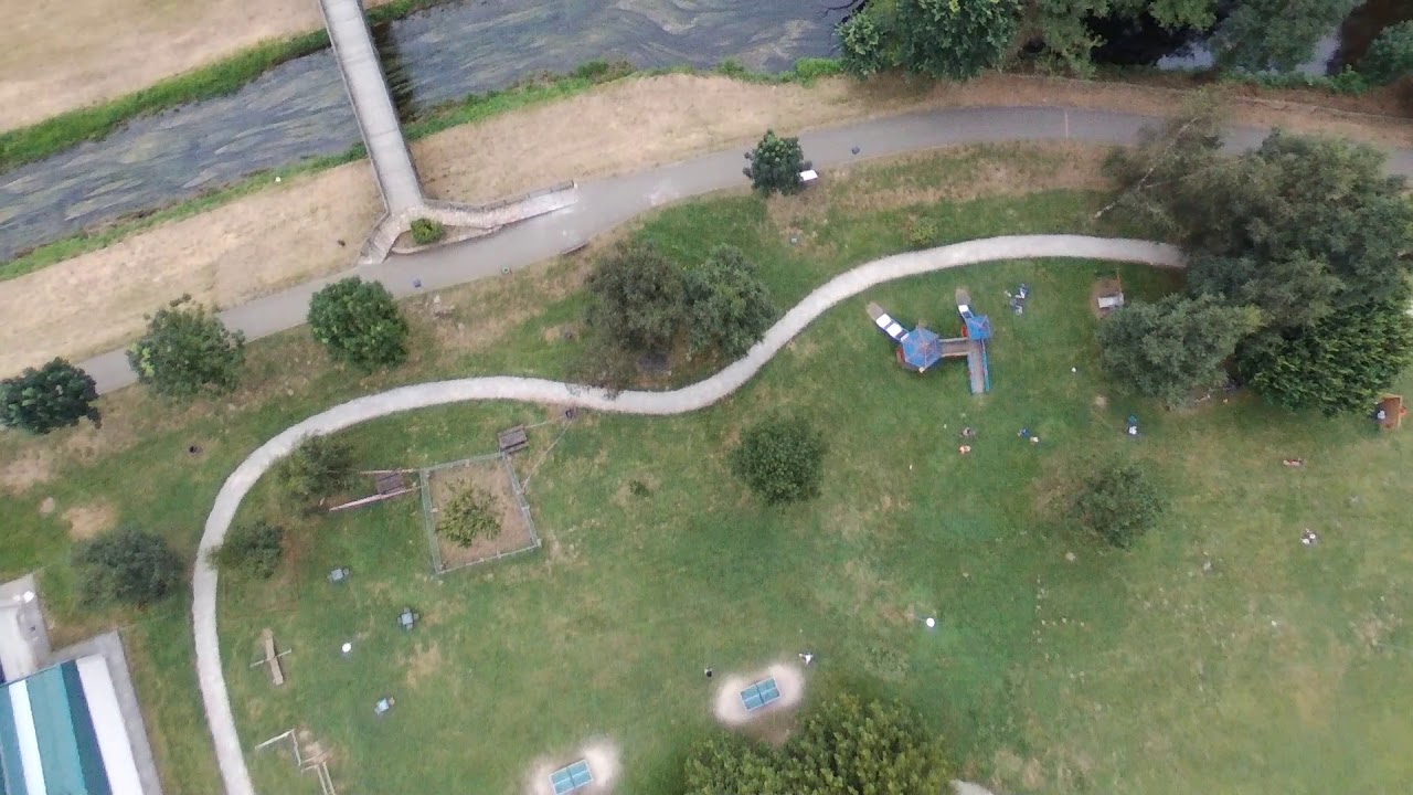Vegadeo a vista de dron