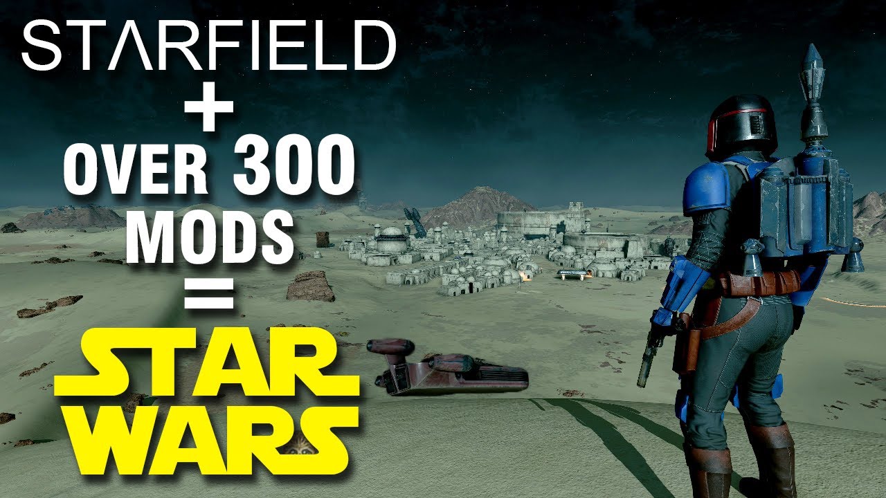 This is INCREDIBLE! - Star Wars Genesis | 300+ Mods Starfield