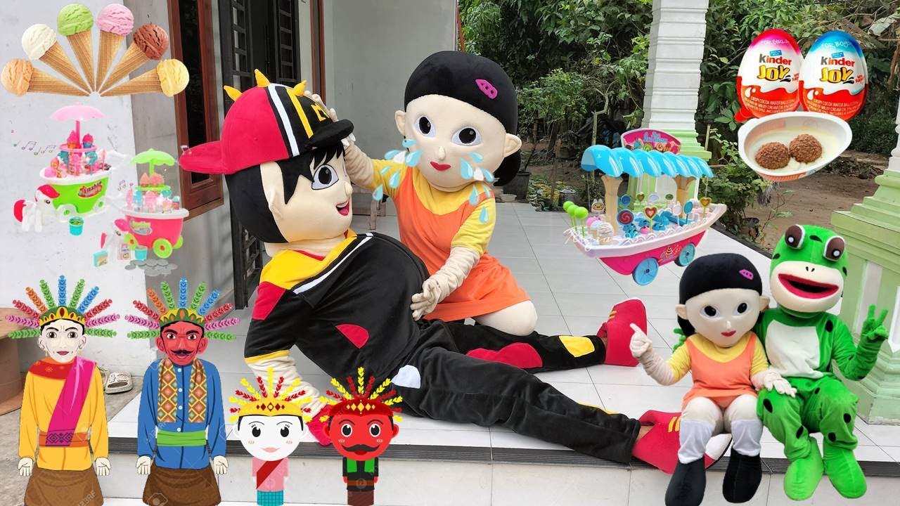 Drama Badut Lucu Boboiboy Hamil Melahirkan Di Tolong Squid Game
