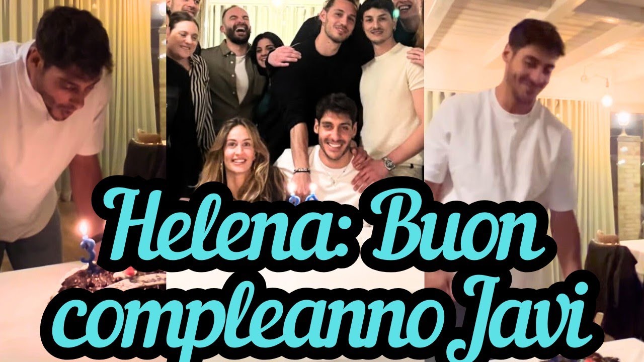 MATTIA: non mi so vestire |  HELENA: Buon compleanno JAVI | JESSICA: seratina | ZEUDI a Napoli