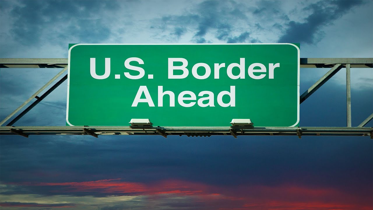 Passage à la frontière Américaine