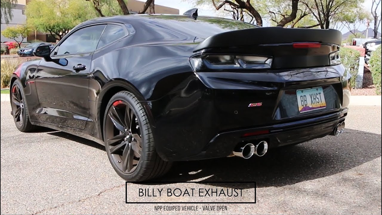 2017 Camaro SS wNPP Billy Boat Exhaust, X-pipe & Headers