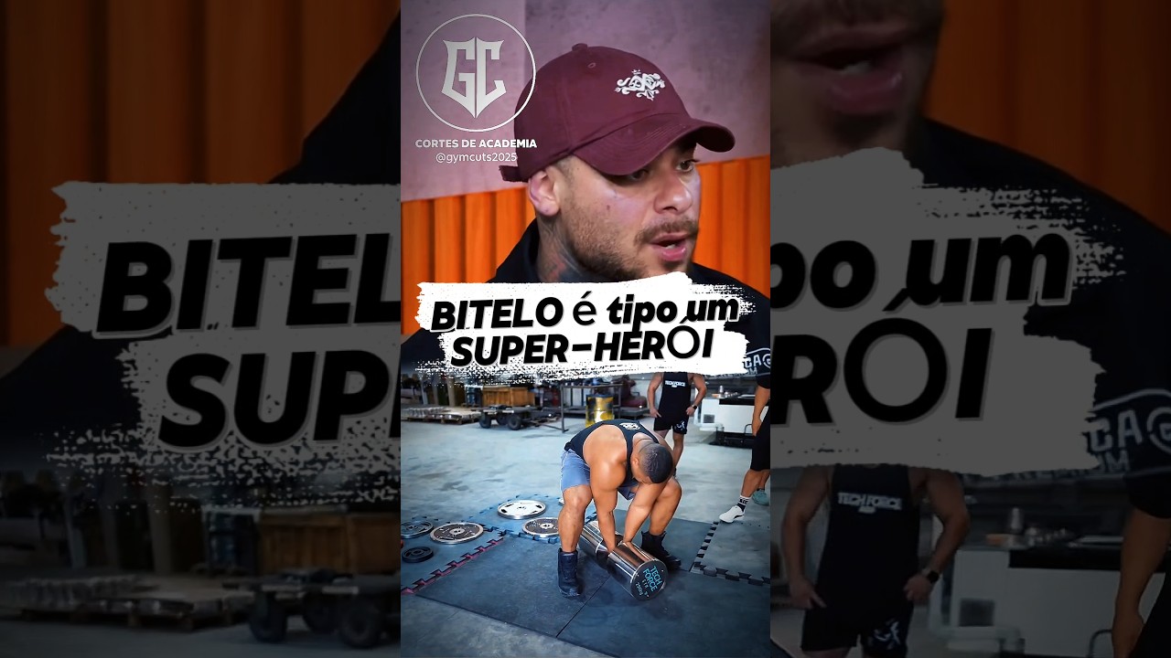 BITELO o SUPER-HER&Oacute;I 💪🏼 Brasileiro! #treino #powerlifting #bitelo #leostronda #academia #muscula&ccedil;&atilde;o