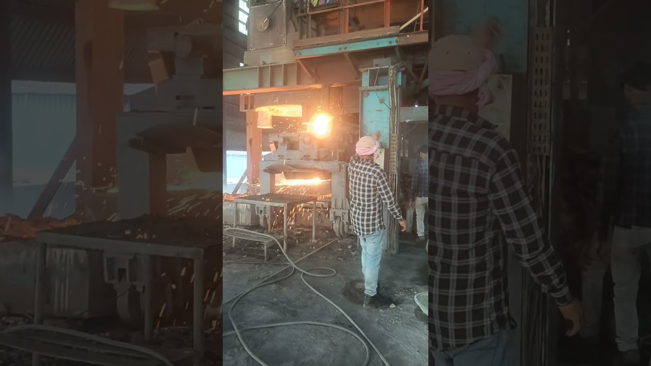 steel plant CCM mold casting starting time tundish opening #ccm #steel #bhatti #moldprocessing#metal