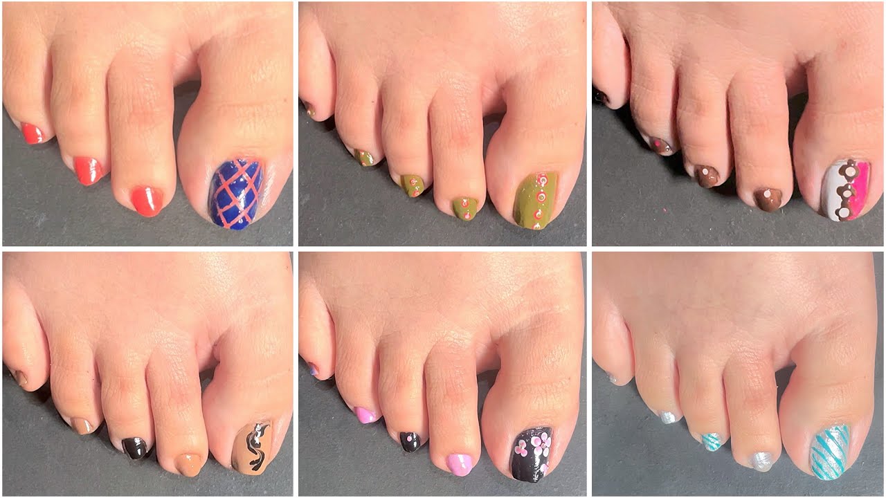 Best Foot Nail Art | Beautiful Toe Nail Designs Compilation for Beginners | Toe Nail Design 💅🏻 #toes
