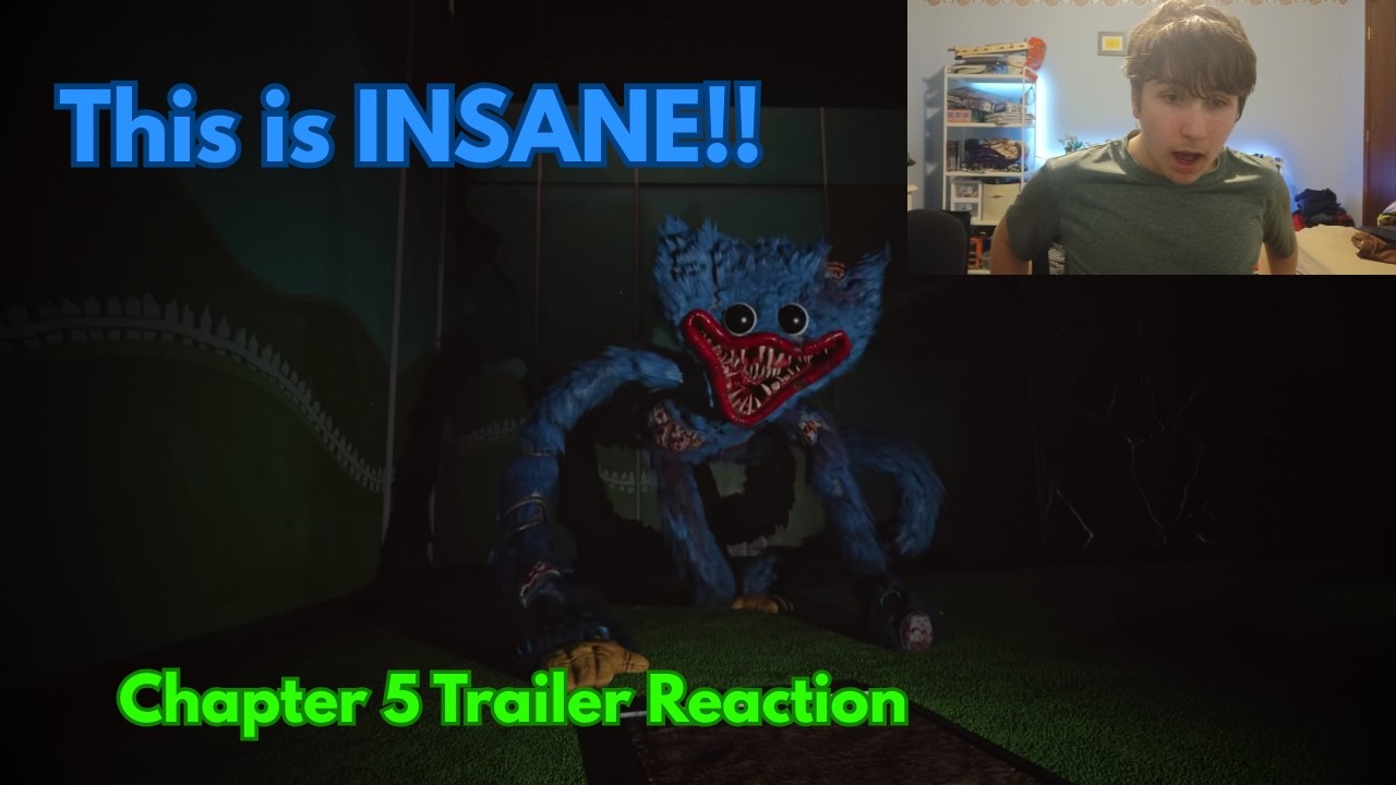 This is Going to Be the Most INSANE Chapter Yet! | Poppy Playtime Chapter 5 Trailer Reaction