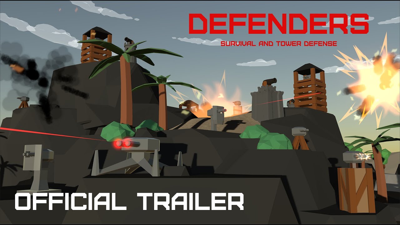 Defenders: Survival And Tower Defense Trailer - First Person Tower Defense Shooter Game