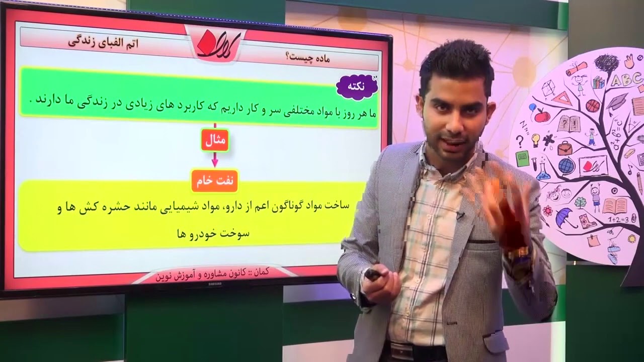 فیزیک هفتم   فصل 3   اتم الفبای زندگی   ماده چیست؟