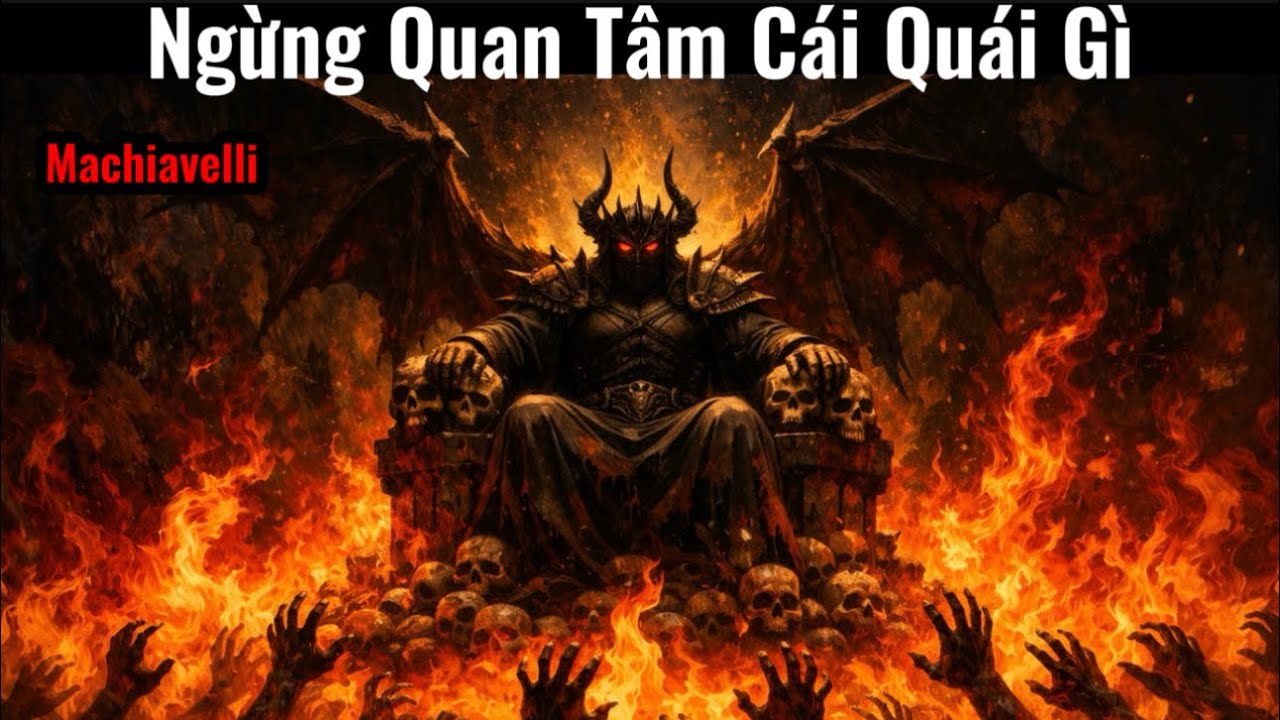 Tâm Lý Quyền Lực: Nghệ thuật không quan tâm  -- Trí tuệ lạnh lùng của Machiavelli