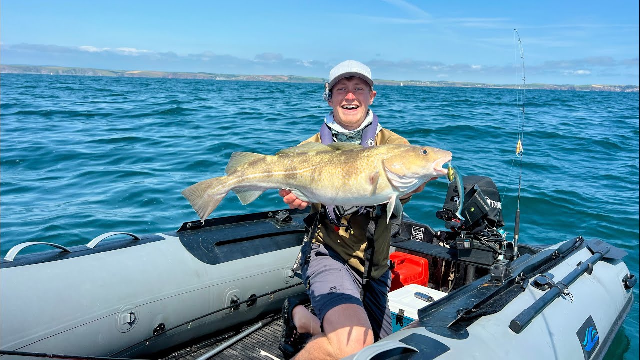 Miles Offshore in a Tiny Inflatable Boat – Epic Reef Fishing Adventure!