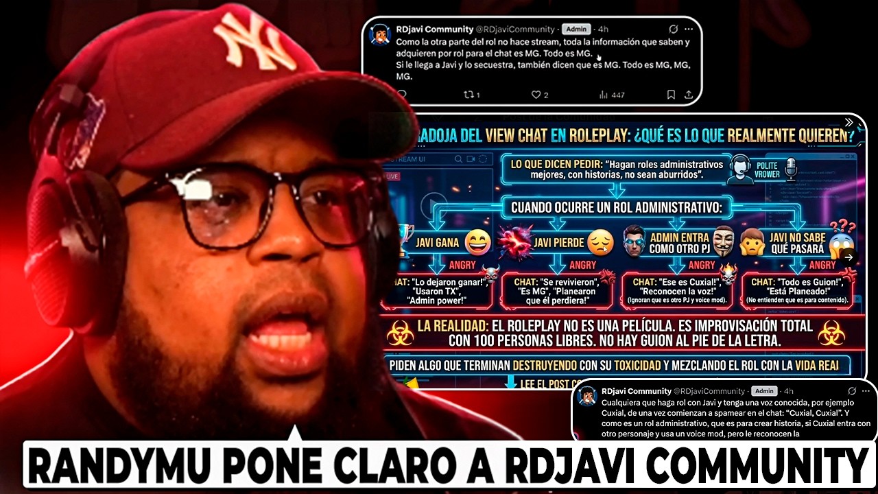 RANDYMUS EXPLICA PORQUE NO ESTAN HACIENDO ROLES ADMINISTRATIVOS 😱
