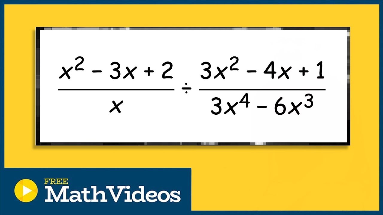 Divide Rational Expressions and label undefined values