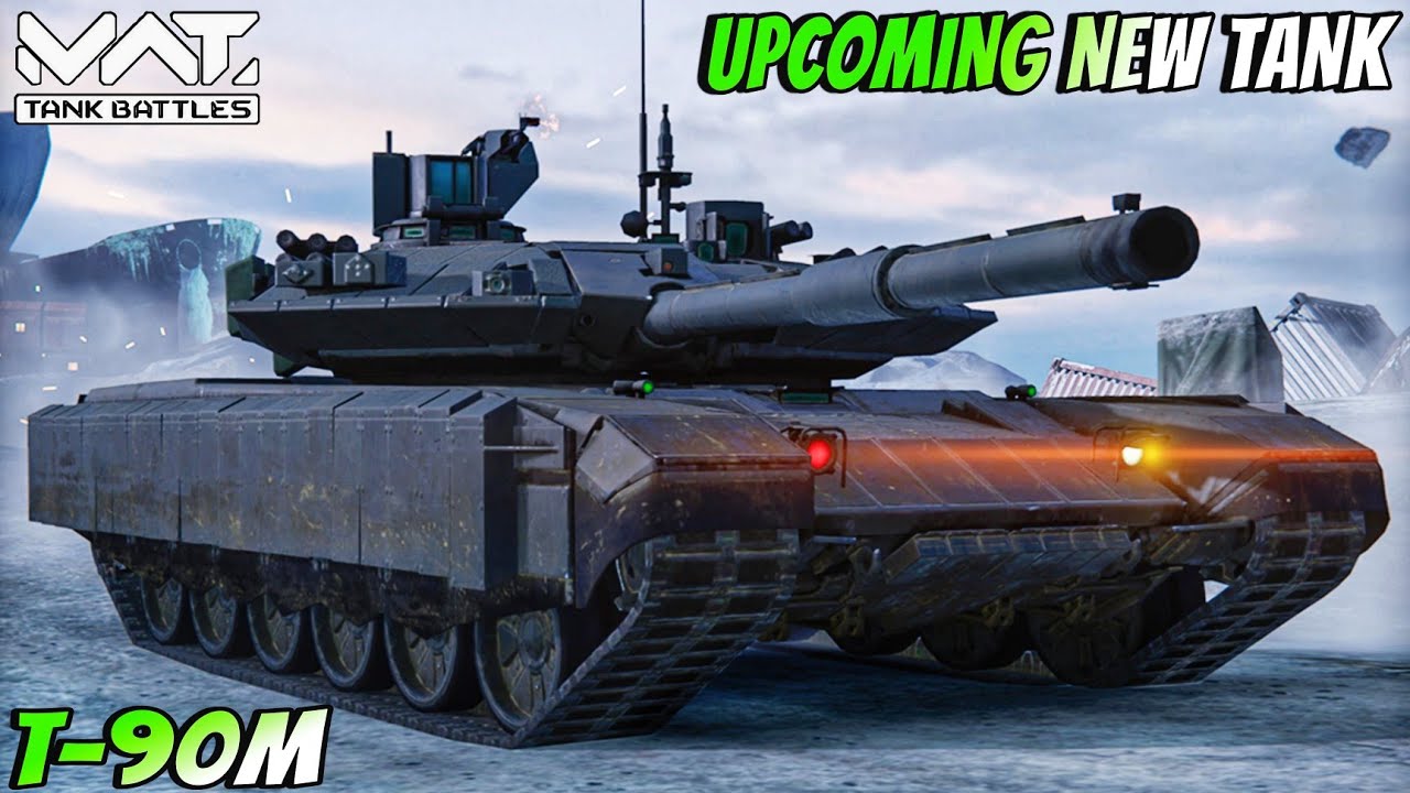 T-90M - Upcoming Battlepass Free Tank Review & Gameplay 🔥 MWT :  TANK BATTLES 