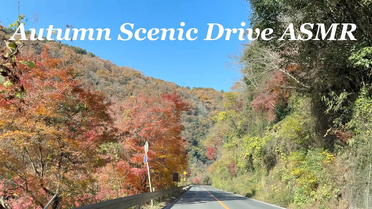 Quiet Mountain Drive | Japan 4K ASMR 