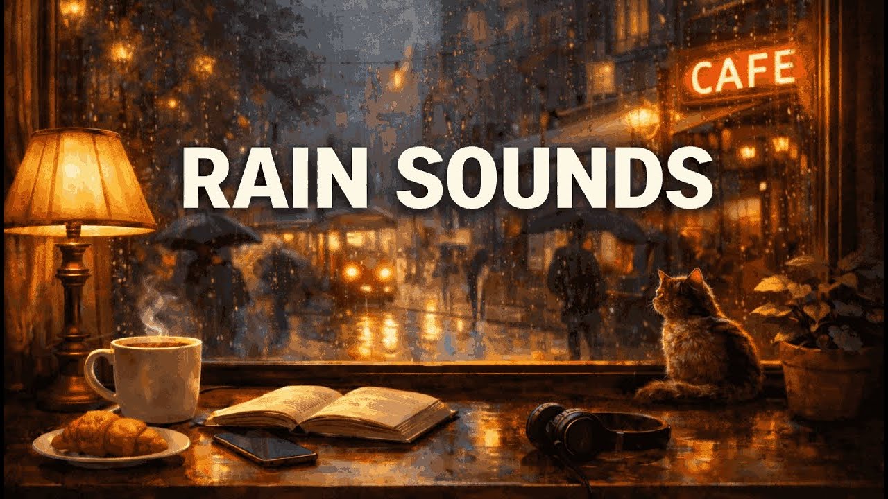 👉 Rain Sounds – No Music | 3 Hours