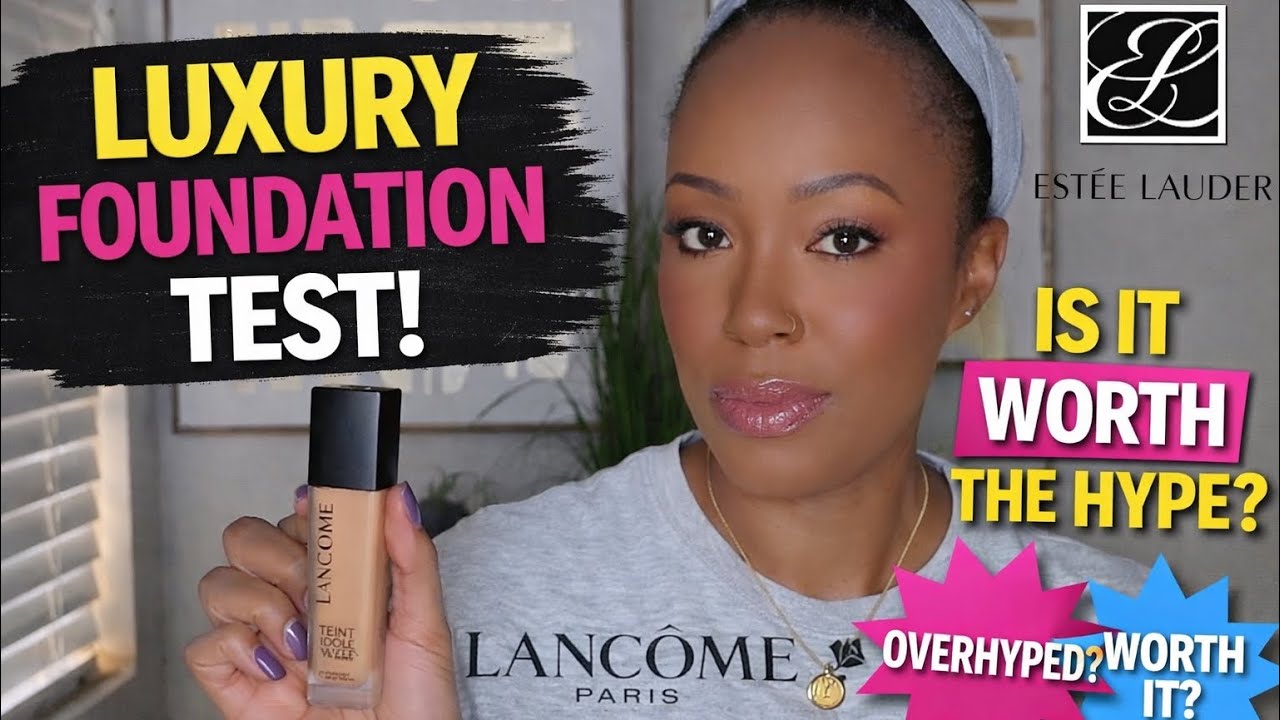 Тест на стойкость тонального крема Lancome Teint Idole: контроль окисления для зрелой кожи.