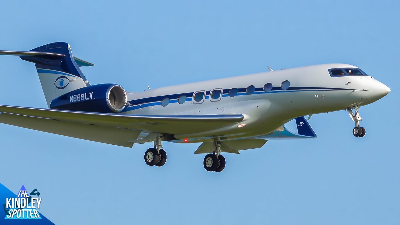 (4K) Amazing Gulfstream BizJets GALORE in Bermuda | G650, G550, G450, GII | Part 1