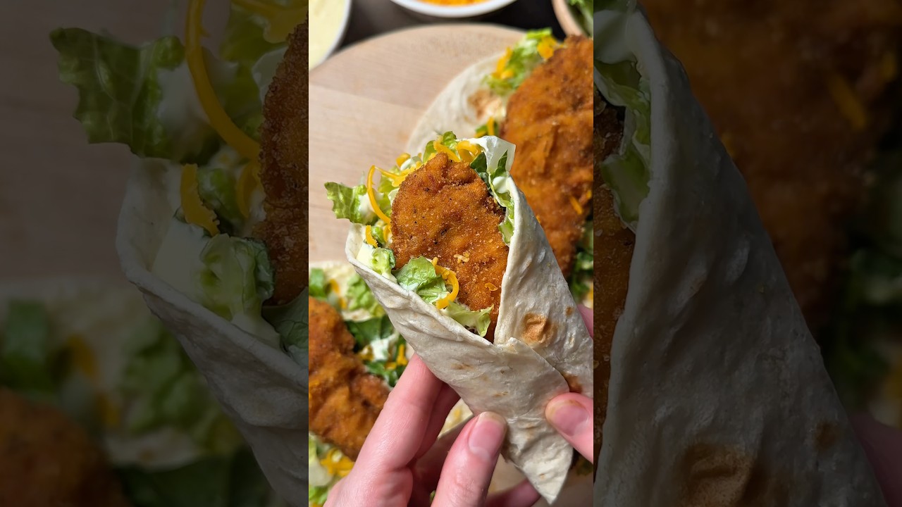 Making McDonald&rsquo;s snack wraps at home