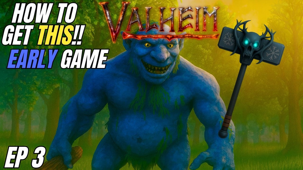 Get One Of The Best Weapons Early Game | Valheim