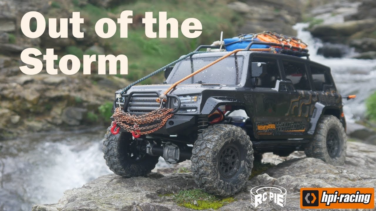 HPI Venture Wayfinder 1st Trail Run. Out of the Storm