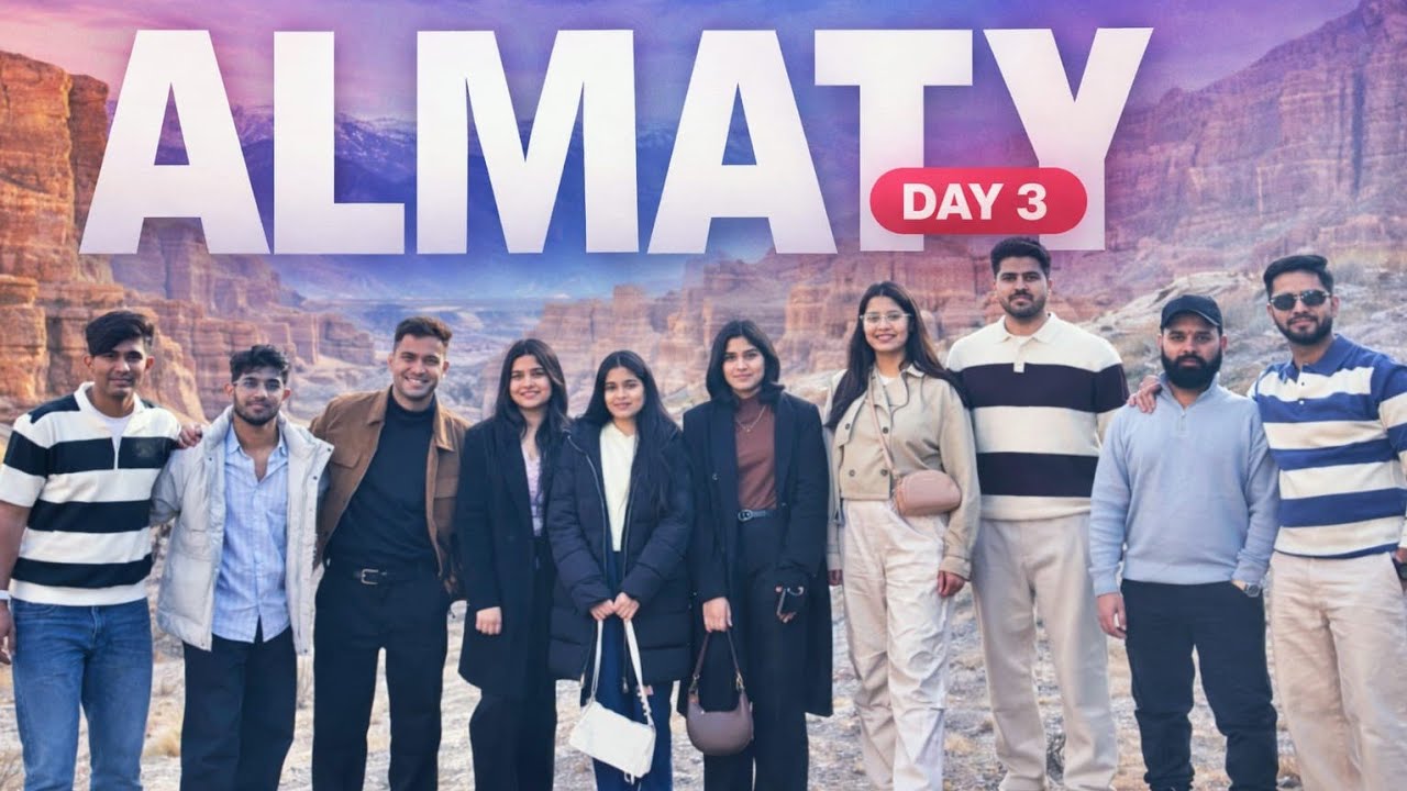 Day 3 of Almaty Exploring || Mbbs Student Travel Vlog || Mbbs Students || Almaty Travel Vlog 