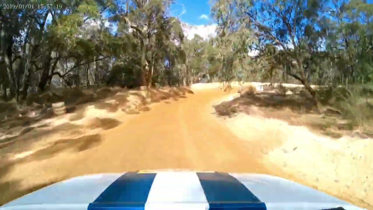 EL Falcon 'Cobra' at Boisdale Hillclimb 18.05.24 Run 1 Short track